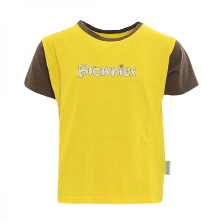 Brownies Short Sleeved Tee Shirt With Logo
