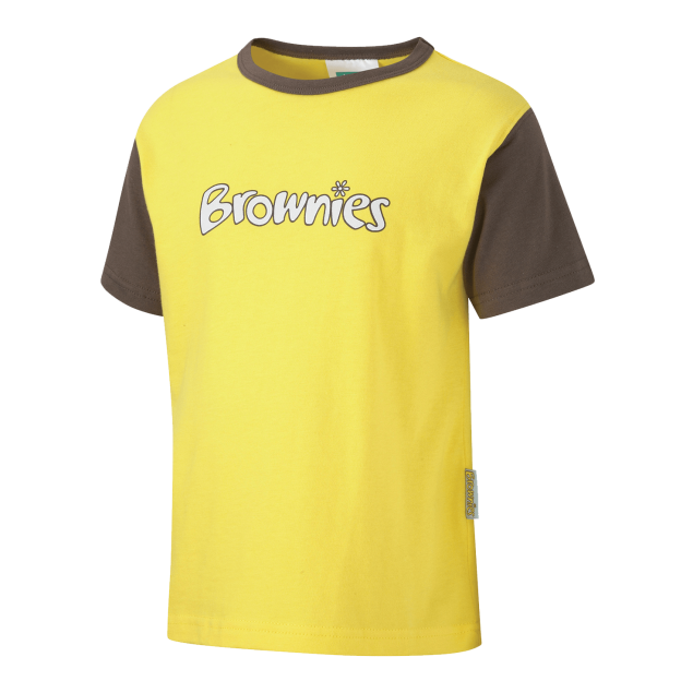 Brownies Short Sleeved Tee Shirt With Logo