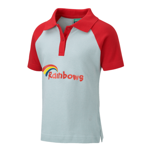 Rainbow Polo Shirt With Logo