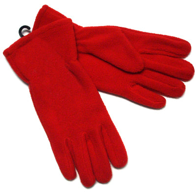 Red Fleece Gloves