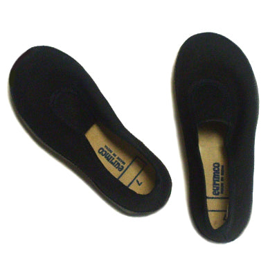 Black Slip-On Gym Shoes