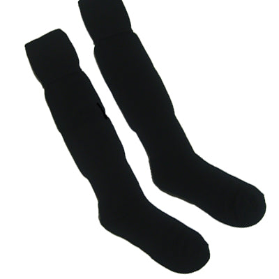 Black Football Socks