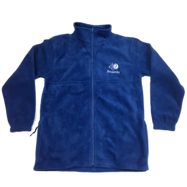 Brodetsky Royal Blue Fleece Jacket w/Logo