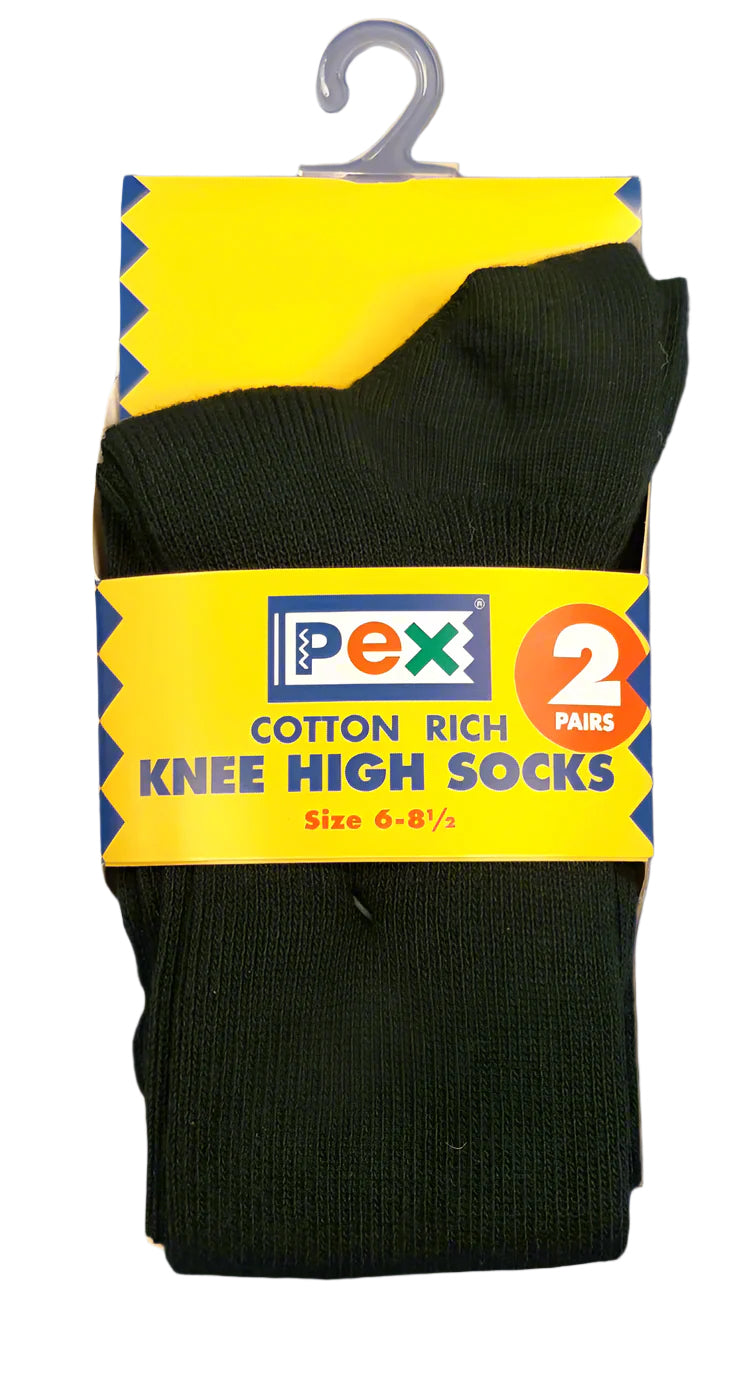 Richmond House Bottle Green Academy Socks Pack of 2 Rawcliffes Leeds