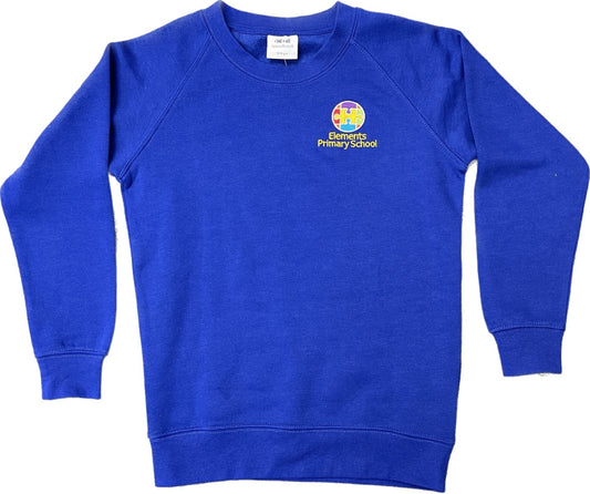 Elements Primary School Sweatshirt Year 4 - Royal