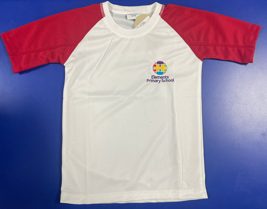 ELEMENTS YEAR 6 PE T-SHIRT (Red)