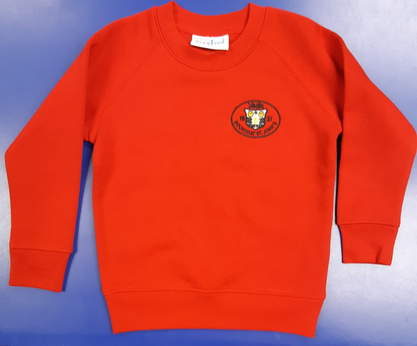 Roundhay St John's Red Sweatshirt w/Logo