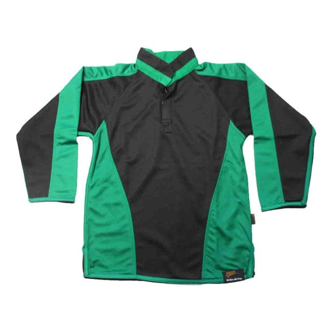 Roundhay Blk/Emerald Reversible Rugby Jersey