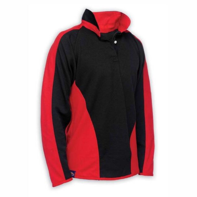Lawnswood Black/Red Rugby Jersey